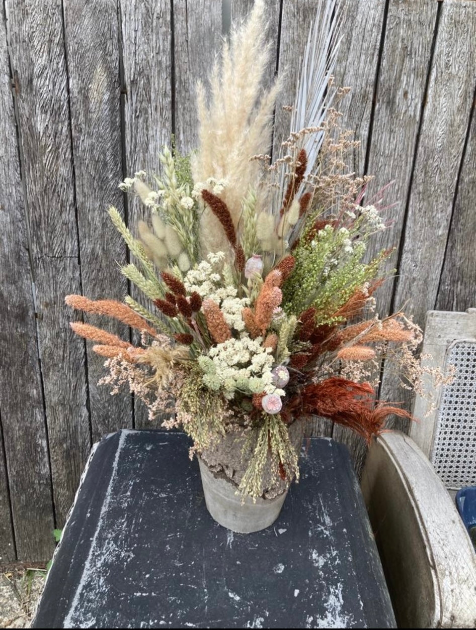 Droogbloemen Boeket Ede - handgemaakte droogbloemen - duurzame droogbloemen