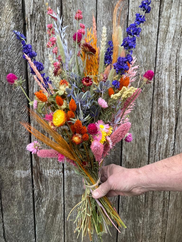 Droogbloemen Boeket Wyoming - handgemaakte droogbloemen - duurzame droogbloemen