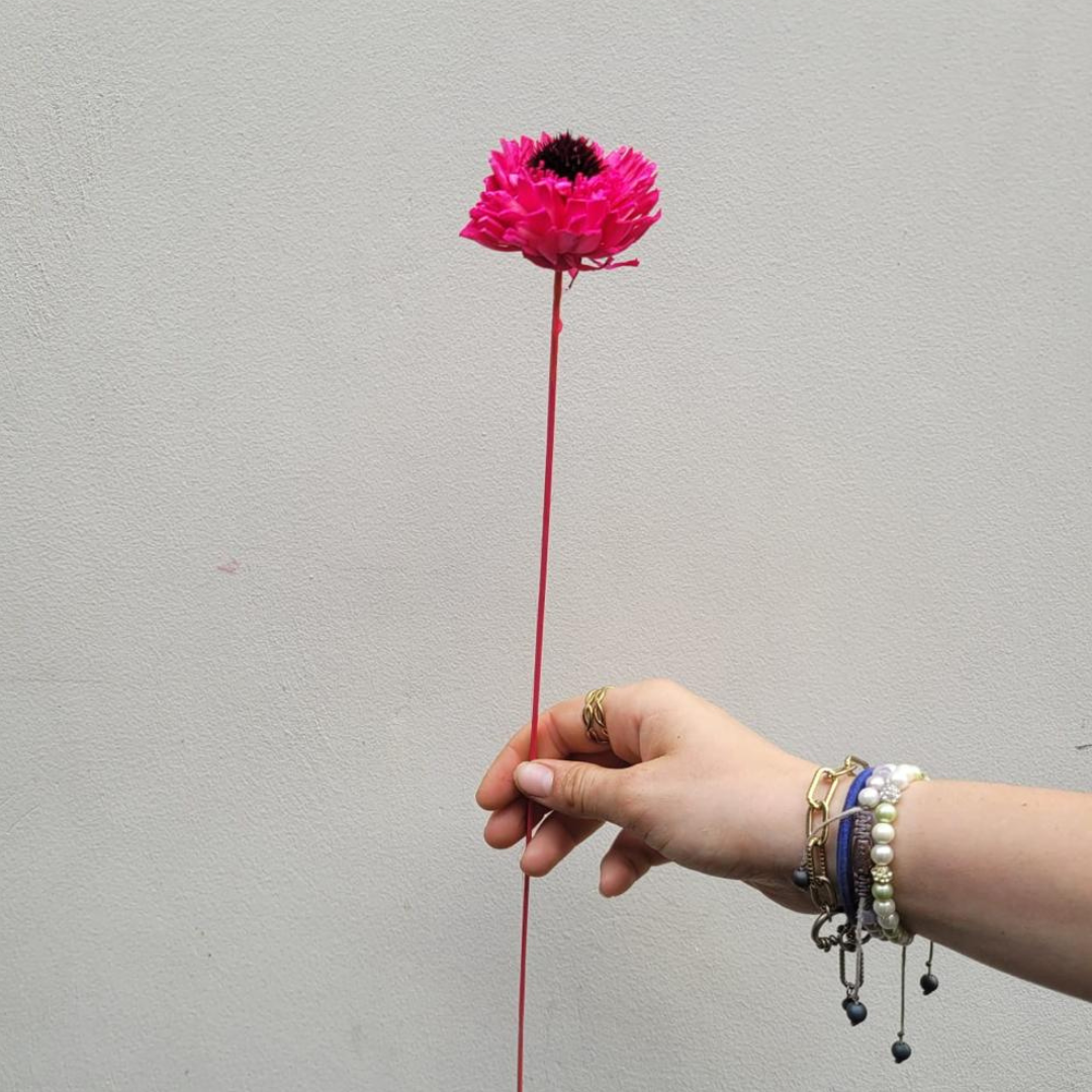 Handegemaakte Bloem - Daisy Rosé