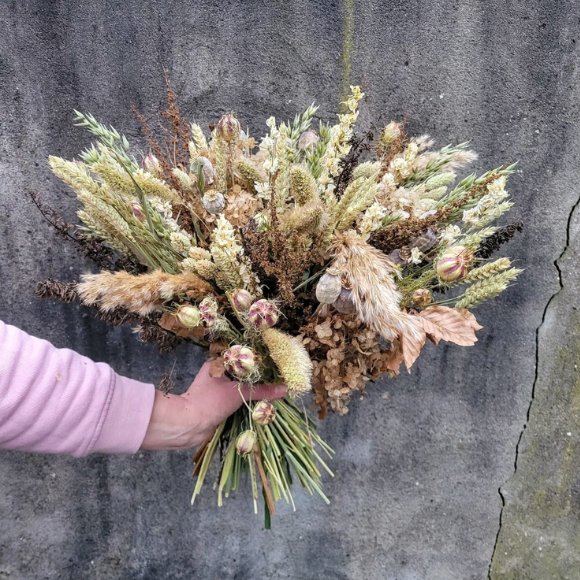 Droogbloemen Boeket Henrieke - handgemaakte droogbloemen - duurzame droogbloemen