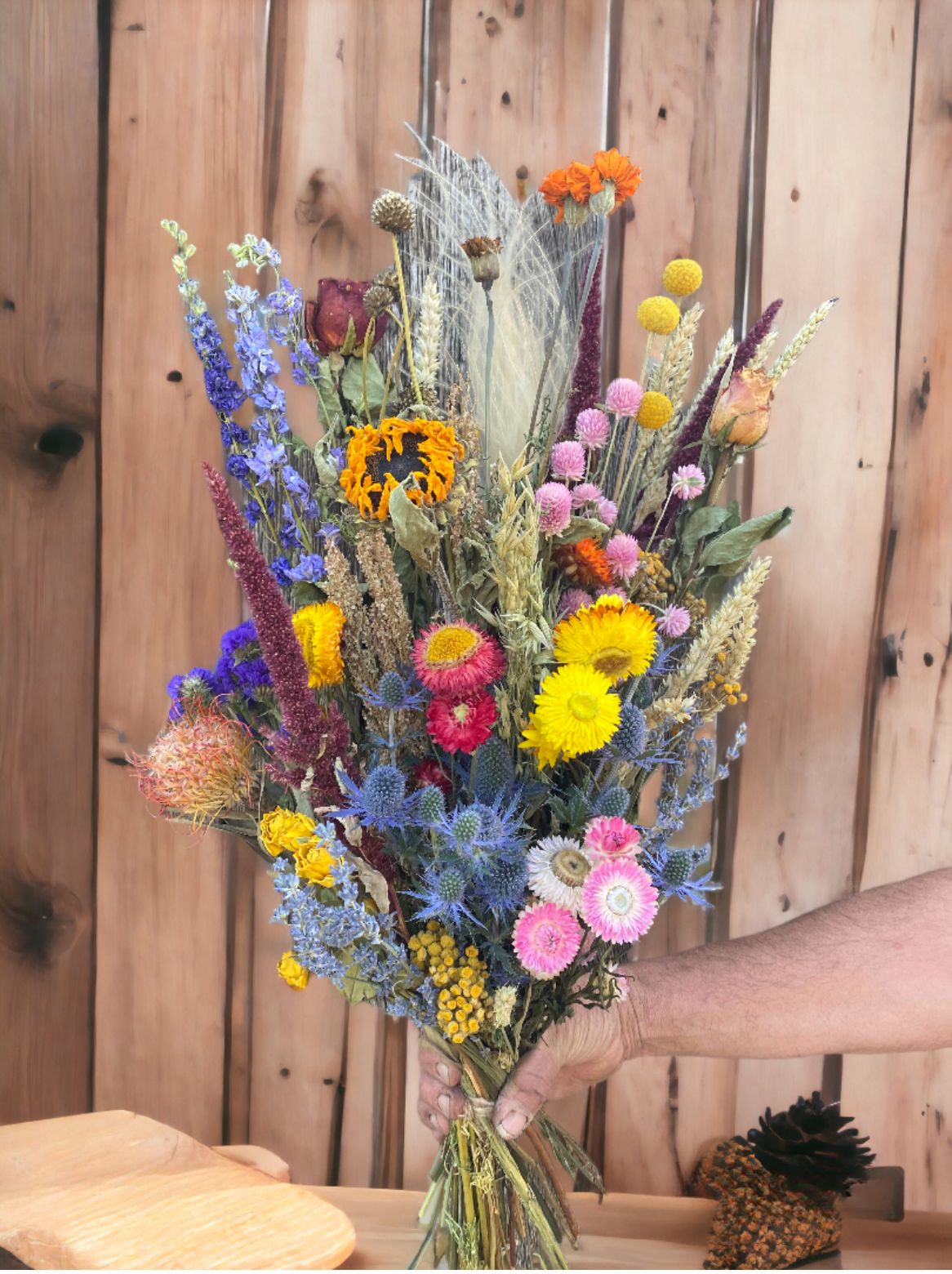 Droogbloemen Boeket Oijen - handgemaakte droogbloemen - duurzame droogbloemen