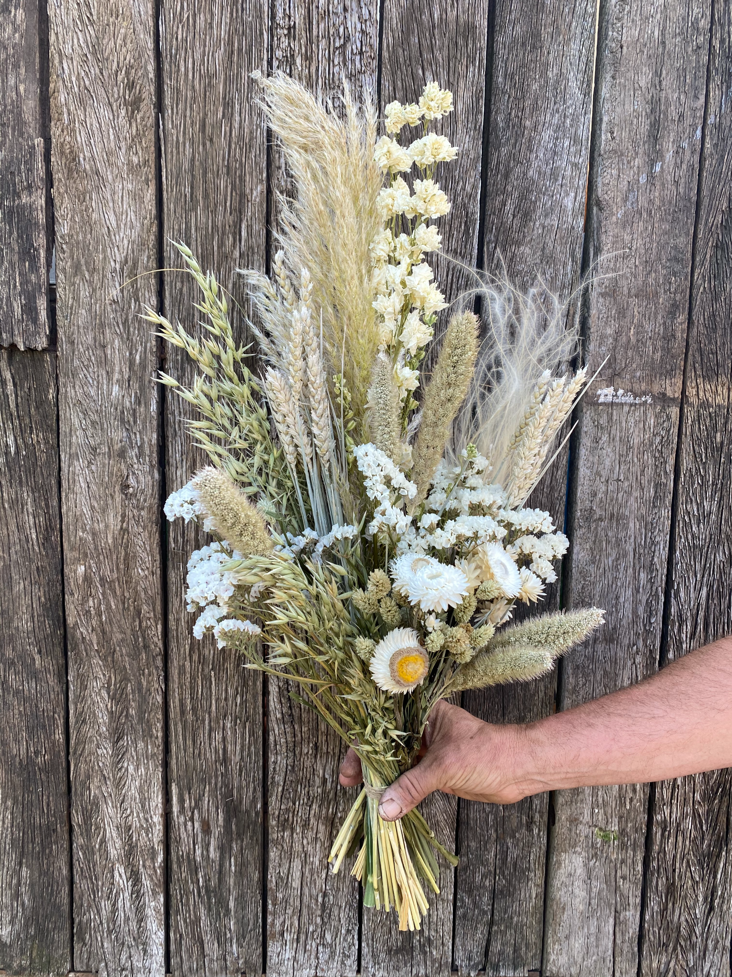 Droogbloemen Boeket Berghem - handgemaakte droogbloemen - duurzame droogbloemen