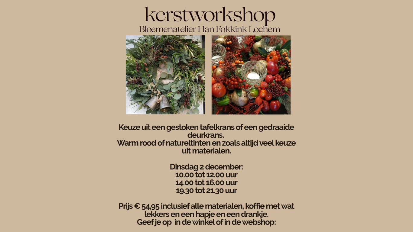 Kerstworkshop