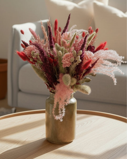 Droogbloemen Boeket - Het Valentijnsboeket  ❤️